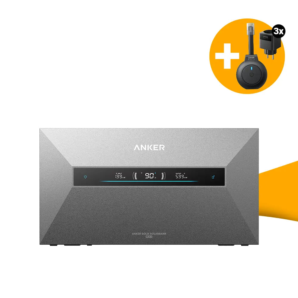 Anker Solix Solarbank Max AE111 7 kWh solar battery storage system