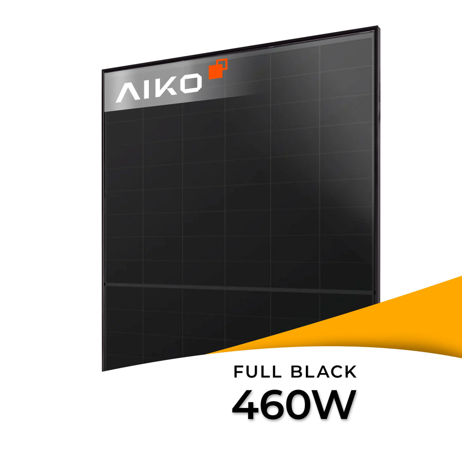 Aiko Solar 460W glas-glas full black zonnepaneel (AIKO-A-MAH54Db Neostar 2S+) – premium volledig zwart PV-module, te koop bij solago.nl